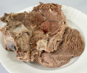 Prime rib of beef.