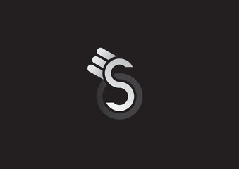 S, S letter logo, S letter icon, sign, arrow, 3d, symbol, button, business logo, illustration, white, lightning, web, direction, arrows, number, right, concept, electricity, pointer, internet, design,