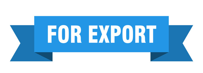for export ribbon. for export isolated band sign. for export banner