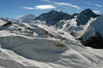 La Plagne Paradiski Ski Region French Alps France