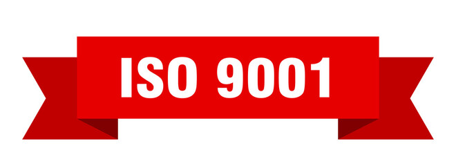 iso 9001 ribbon. iso 9001 isolated band sign. iso 9001 banner