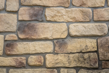 レンガ　Regular dried brick surface pattern
