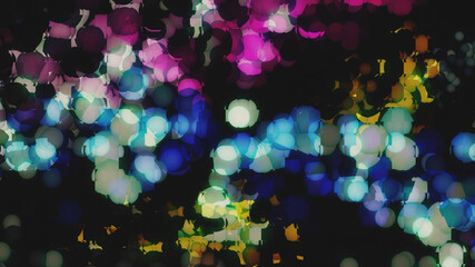 Beautiful geometric abstract background with color accents.