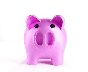 pink piggy bank