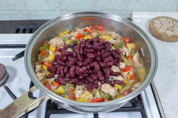 Mexican chicken.