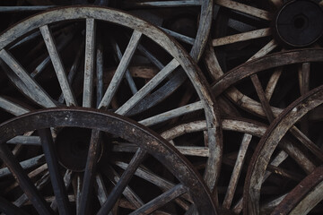  Old wooden axles　古い木製車軸
Processed with VSCO with 4 preset