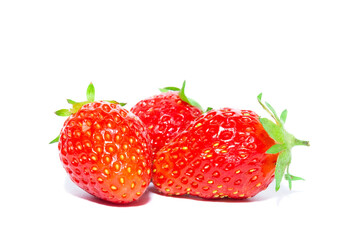 Strawberry isolated on white background