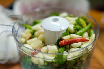 fresh vegetable salad