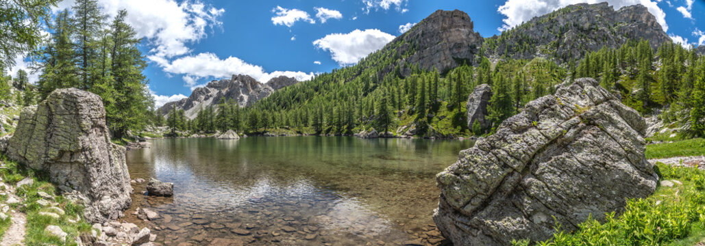 Panorama sur le parc du Mercantour - Landscape on French mountain