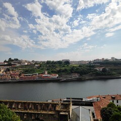 Fototapeta na wymiar panorama of douro river