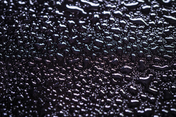 water drops on dvd media, water drops on colorful background