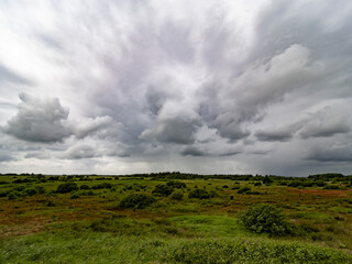 landscape with clouds Bundesgaarder See