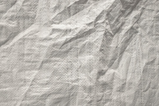 Crumbled Paper With Cube Texture Background 