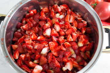 Strawberry jam.