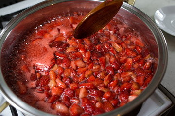 Strawberry jam.