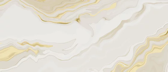 Abwaschbare Tapeten Küche Luxustapete. Marmor und Gold abstrakte Hintergrundtextur. Marmorierung mit natürlichen, luxuriösen Wirbeln aus Marmor und Goldpulver.