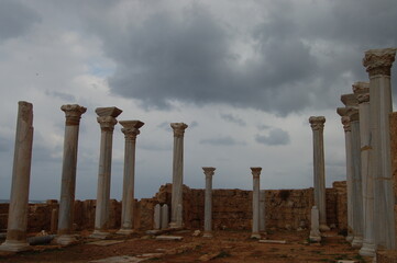 Ancient ruins of Cyrene, Libya