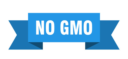 no gmo ribbon. no gmo isolated band sign. no gmo banner