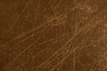 straight lines scratched on old grunge brown background, texture background