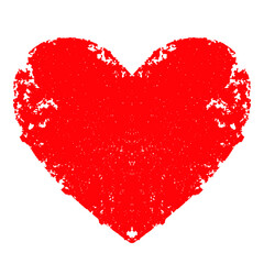 Set of Hearts . Grunge stamps collection.love Shapes for your design.Distressed symbols. Textured Valentine's Day signs.Vector illustration.