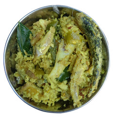 The Indian fish curry