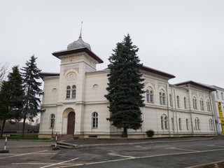 The old town hall building was declared a national monument.