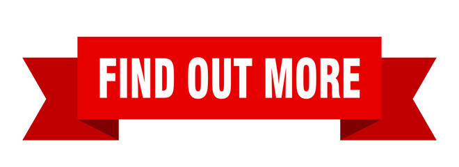 find out more ribbon. find out more isolated band sign. find out more banner