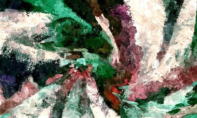abstract psychedelic background watercolor stylization from colored chaotic brush strokes of different sizes and blurry spots of paint
