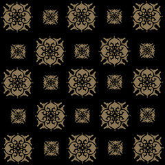 seamless damask wallpaper pattern