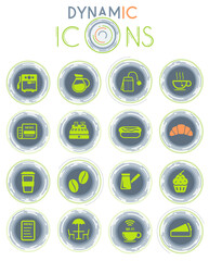 Cafe simply dynamic icons