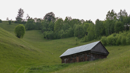 Old building in the mountain village