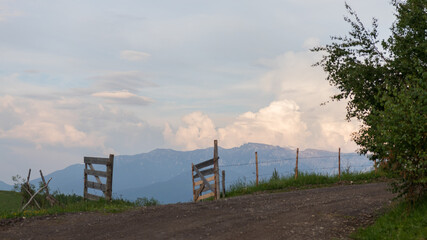 The gate to the mountains