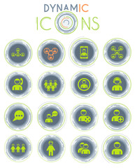 community dynamic icons
