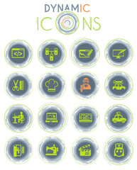 courses dynamic icons