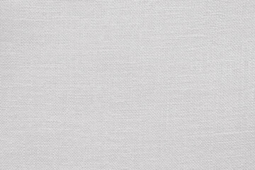 Fototapeta na wymiar White linen canvas fabric texture background