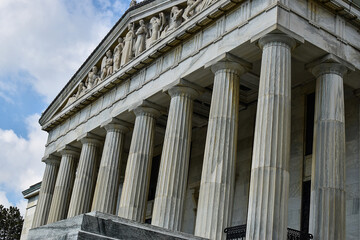 Obraz premium Outside of the Buffalo History Museum