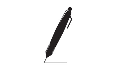 Pen icon vector graphics design