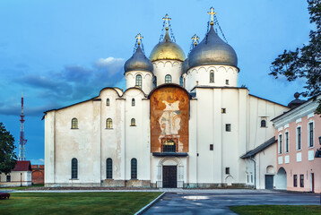 Cathedral of St. Sophia The Wisdom Of God, Veliky Novgorod, Russia