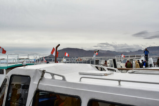 Speedboats On Lake Titicaca-Puno 218