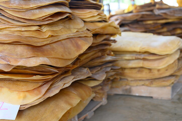 Ribbed Smoked Sheets are coagulated rubber sheets processed from fresh field latex. Natural rubber business