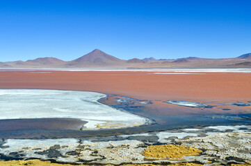 Salar de Uyuni salt flat in Bolivia