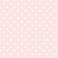 pink polka dots
