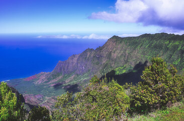 The Napali Coast on Kauai, Hawaii