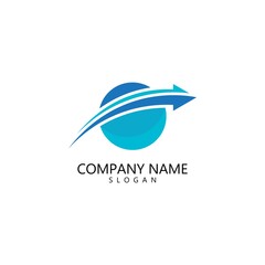 Arrow ilustration logo