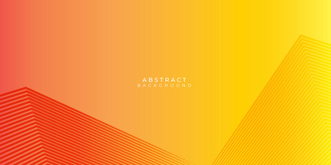 Modern abstract colorful orange curve line pattern background