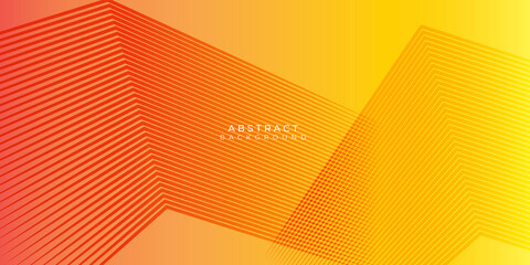 Abstract colorful orange yellow red curve background
