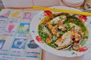 boiled crab dish 