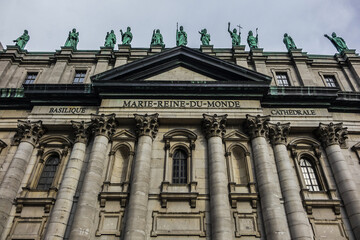 Mary, Queen of World Cathedral (Cathedrale Marie-Reine-du-Monde, 1894) - a minor basilica in...