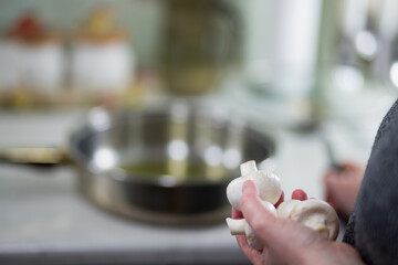 Pizza home in Polish conditions.