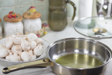 Pizza home in Polish conditions.